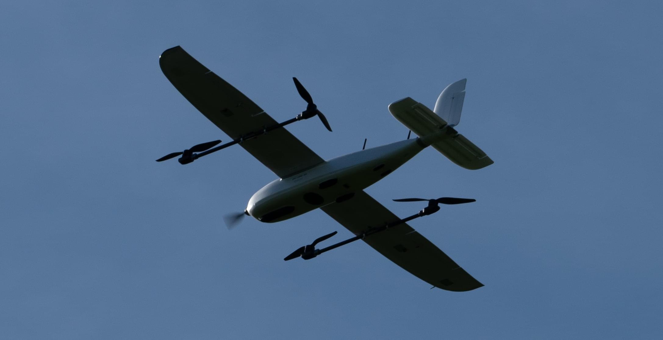 Photo of Loong VTOL in flight