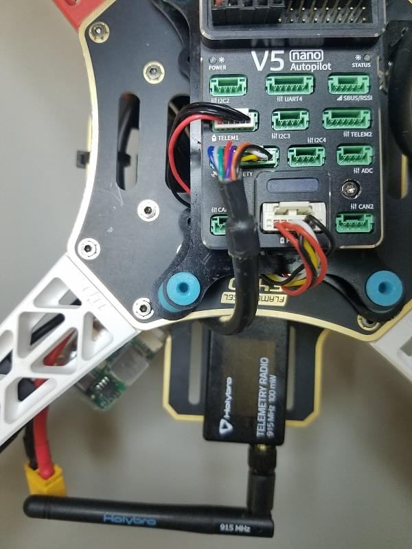 Attach telemetry radio