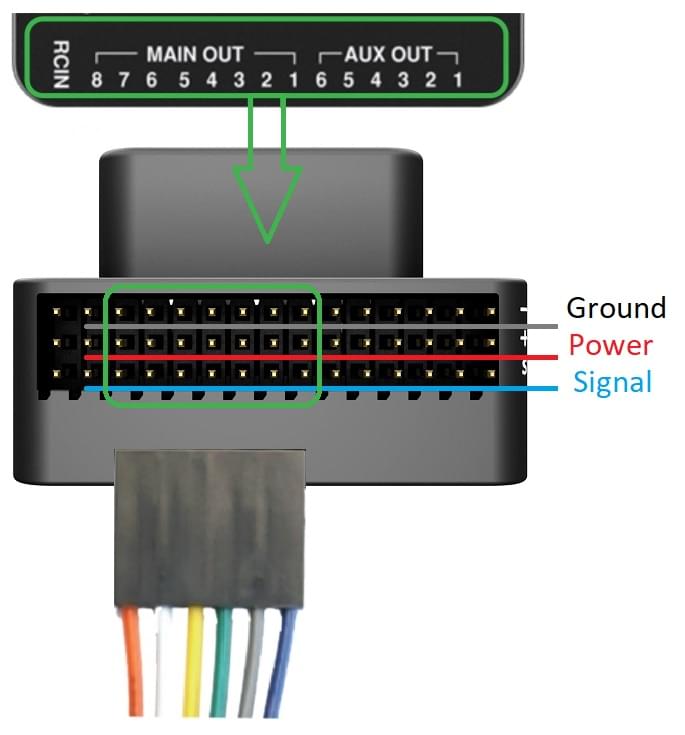 Cube - Motor Connections