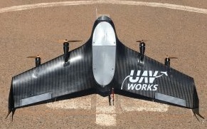 UAV Works VALAQ 순찰 테일 시터