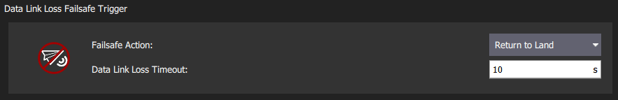 안전 - 데이터 링크 손실 (QGC)